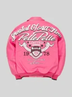 Greatest Of All Time Pink Pelle Pelle Jacket