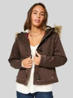 Hollister Brown Holiday Vault jacket