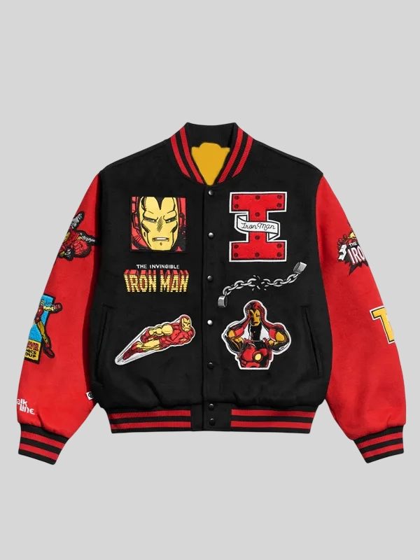 Iron Man Varsity Jacket Iron Man Varsity Jacket