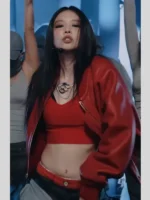 Jennie Kim Red Like JENNIE Jacket