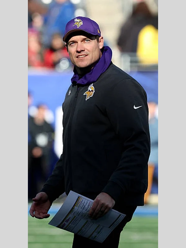 Kevin O’Connell Vikings Bomber Jacket Kevin O’Connell Vikings Bomber Jacket