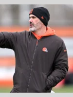 Kevin Stefanski 2025 Cleveland Browns Nike Bomber Jacket