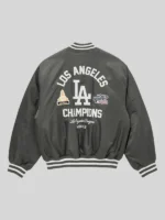 LA Dodgers MLB Stadium Grey Jacket