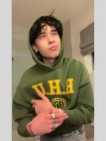 Landon Barker Green Hoodie