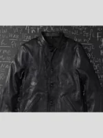 Levi's Einstein Leather Jacket Black
