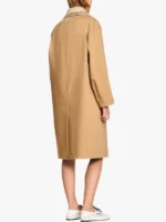 Long Camel Trench coat