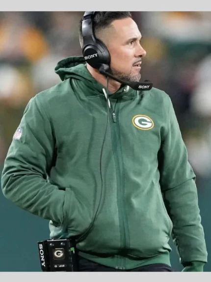 Matt LaFleur Packers Green Bomber Jacket