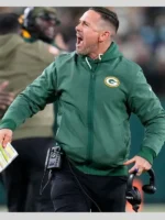 Matt LaFleur Packers Sideline Bomber Jacket
