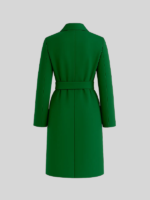 Meghan Ory Green Wool Coat