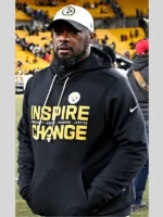 Mike Tomlin Steelers Inspire Change black Hoodie 2025