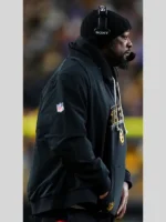 Mike Tomlin Steelers Jacket Black