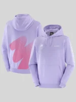 Milano Cortina 2026 Olympics Salomon Logo Graphic Purple Hoodie