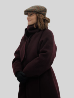 Minka Kelly Champagne Problems 2025 Sydney’s Wool Scarf Coat