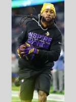 Minnesota Vikings Inspire Change 2025 Black Hoodie