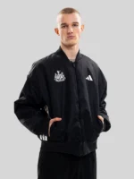Newcastle United Adidas Black Bomber Jacket
