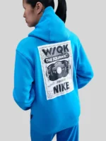 Nike x Stranger Things The SQWK Blue Hoodie