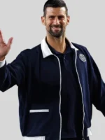 Novak Djokovic Formula 1 Qatar Grand Prix Blue Jacket