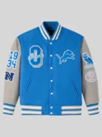 OVO 2025 Detroit Lions Varsity Jacket