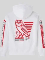 October's Very Own Hockey Canada White Hoodie