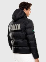 Olympics 2026 Team Italia Puffer Jacket Black