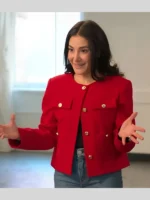 Owning Manhattan S02 Chloe Tucker Caine Red Jacket