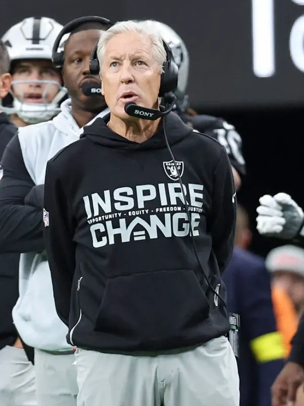 Pete Carroll Las Vegas Raiders 2025 Inspire Change Hoodie Pete Carroll Las Vegas Raiders 2025 Inspire Change Hoodie