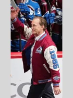 Peter Forsberg Colorado Avalanches 30th Anniversary Varsity Jacket