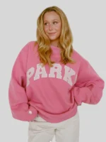 Pink Aid x Parke Mockneck Sweatshirt