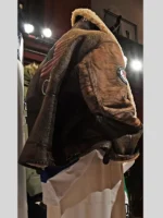 Polo Ralph Lauren Team USA 2026 Winter Olympics Brown Leather Flight Jacket