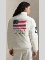 Polo Ralph Lauren Team USA Graphic Down Puffer Jacket