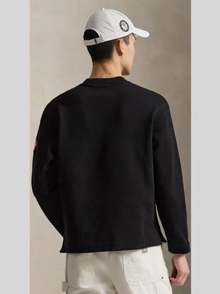 Polo Ralph Lauren Team USA Mockneck Black Sweatshirt