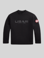 Polo Ralph Lauren Team USA Mockneck Sweatshirt Black