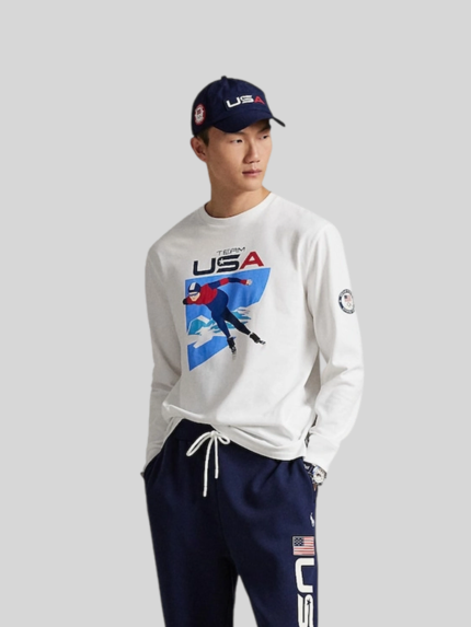 Polo Ralph Lauren Winter Olympics 2026 Graphic T-Shirt