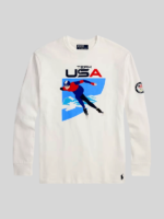 Polo Ralph Lauren Winter Olympics 2026 Team USA Graphic white T-Shirt