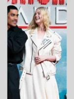 Predator Badlands Elle Fanning Leather Jacket