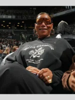 Queen Latifah Philadelphia 76ers v Brooklyn Nets Sweatshirt Black