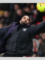 Ruben Amorim Premier League 2025 Black Manchester United Jacket