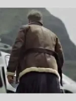 Sam Heughan Men in Kilts Shearling Jacket