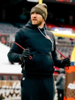 San Francisco 49ers Nike Black Sideline Hoodie