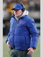 Sean McDermott Buffalo Bills 2025 Puffer Jacket