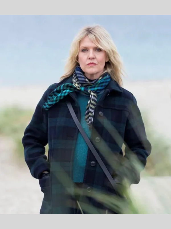 Shetland S10 Ruth Calder Wool Tartan Coat Shetland S10 Ruth Calder Wool Tartan Coat