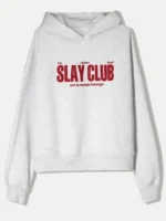 Slay Club Hoodie Heather Grey