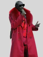 Snoop Dogg Halftime Show Christmas 2025 Red Coat