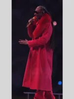 Snoop Dogg Halftime Show Red Coat