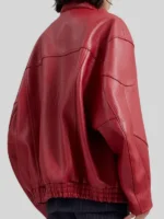 Taylor Swift Chiefs Red Leather Jacket