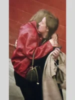 Taylor Swift Chiefs vs. Broncos Red Bomber Jacket