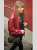 Taylor Swift Chiefs vs. Broncos Red Jacket
