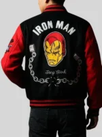 Tony Stark Iron Man Varsity Jacket