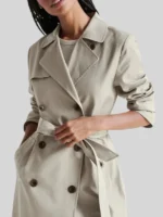 Trench Coat Light Tan Womens