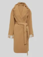 Wednesday S02 Billie Piper Fringe Coat